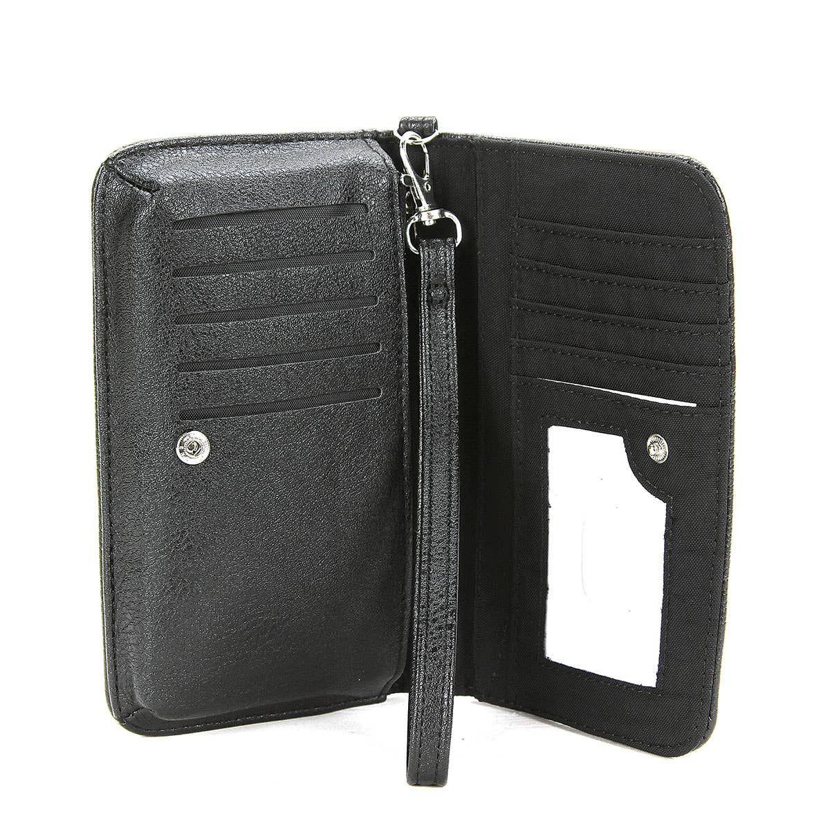 Glow in the Dark Skeleton Parts Wallet in Vinyl