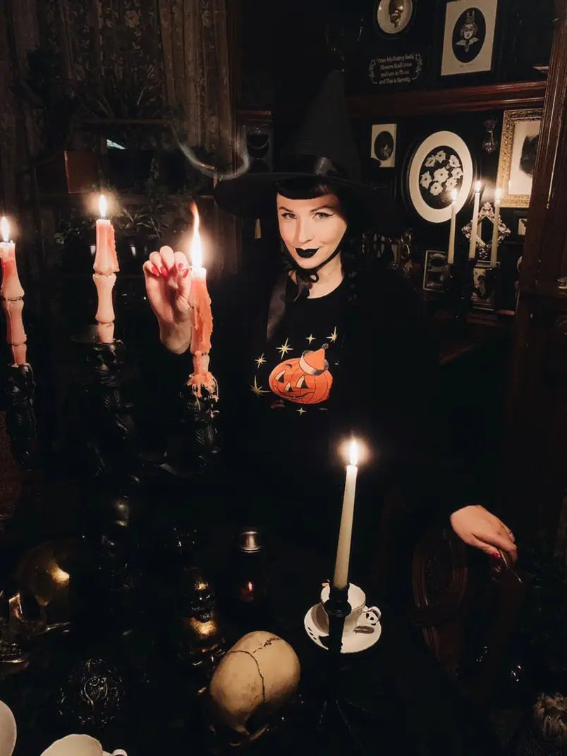 Retro Party Halloween Pumpkin by Sweet Siren Designs