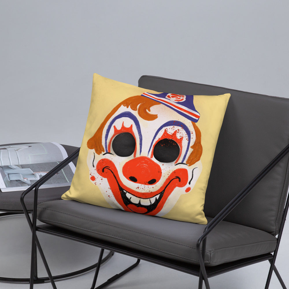 Clown Mask Basic Pillow