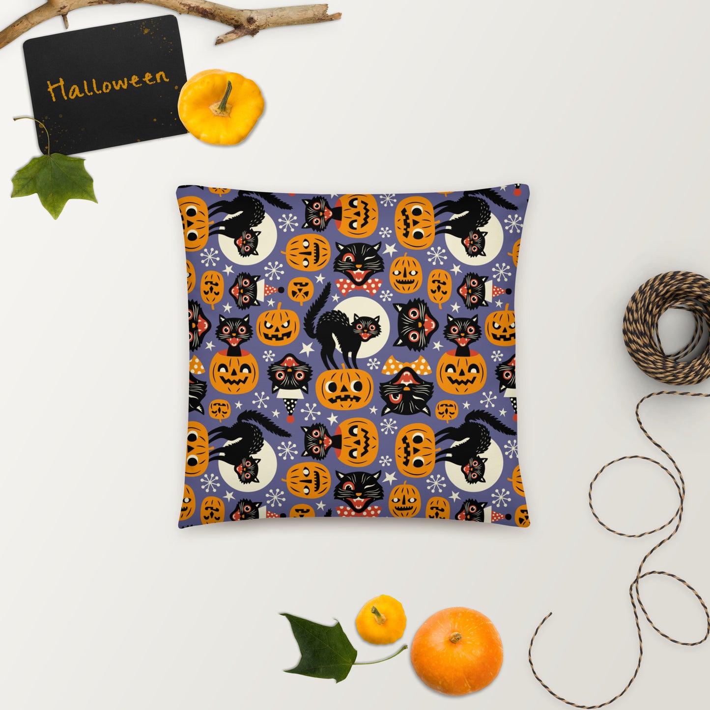 Scaredy Cat Basic Pillow