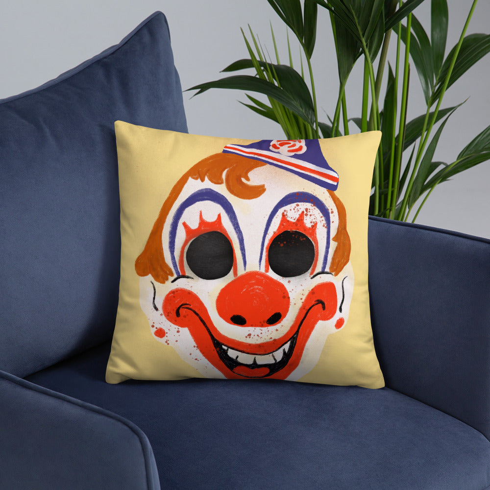 Clown Mask Basic Pillow