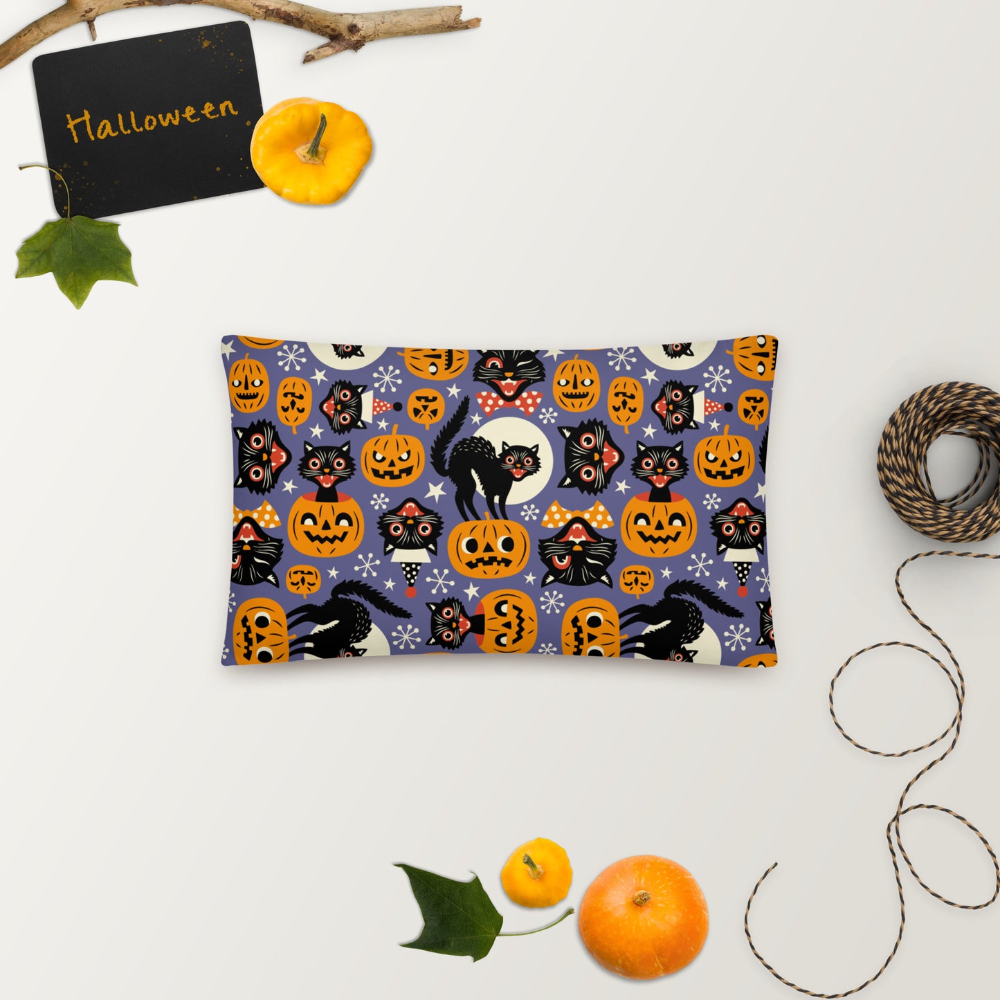 Scaredy Cat Basic Pillow