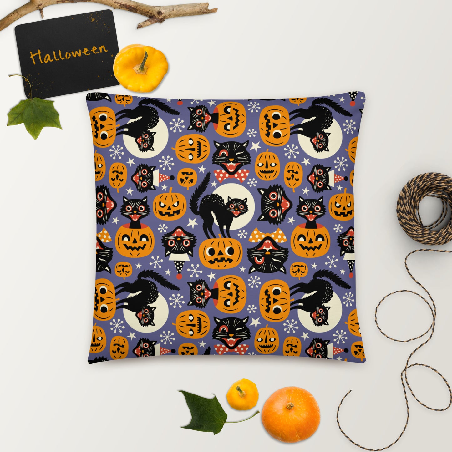 Scaredy Cat Basic Pillow