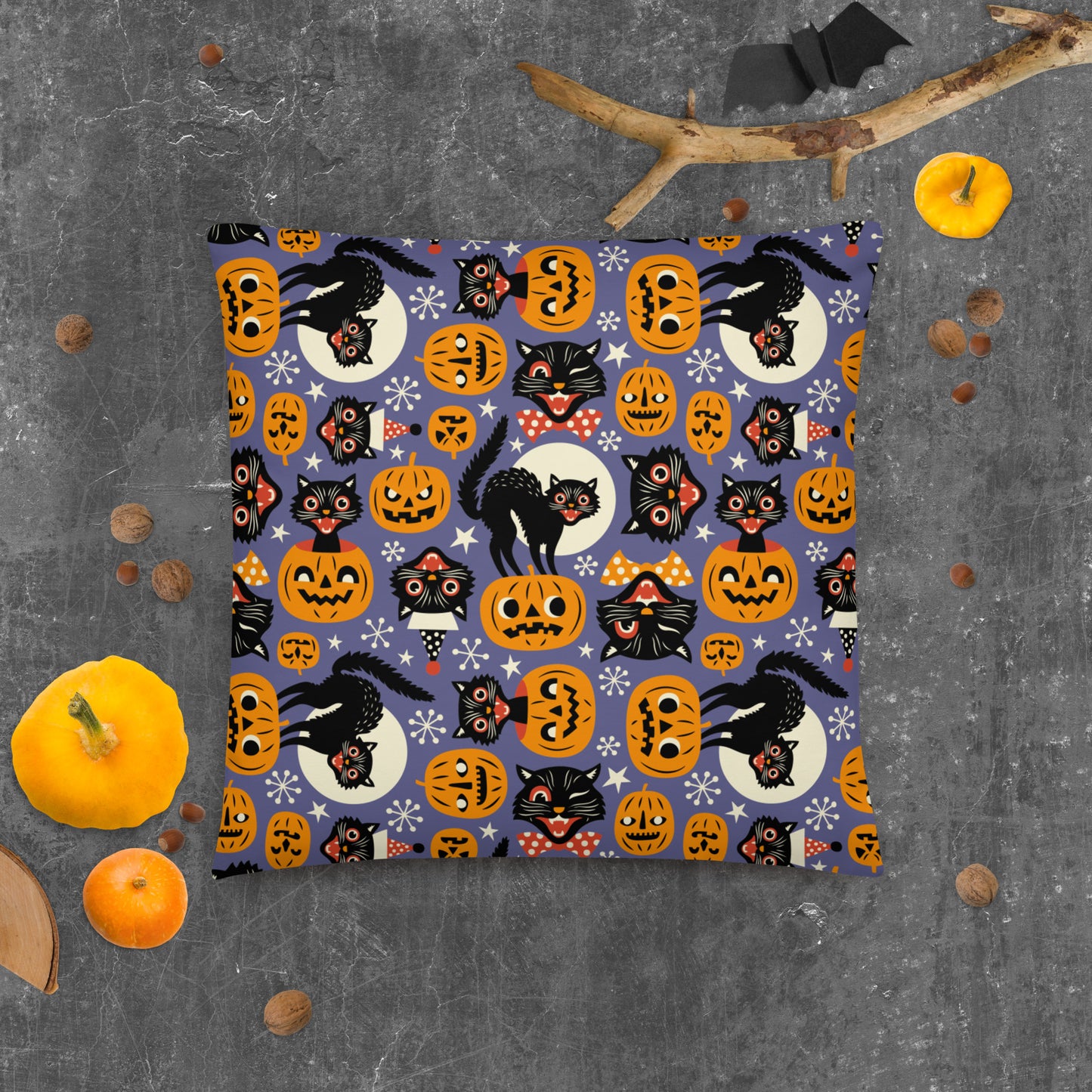 Scaredy Cat Basic Pillow