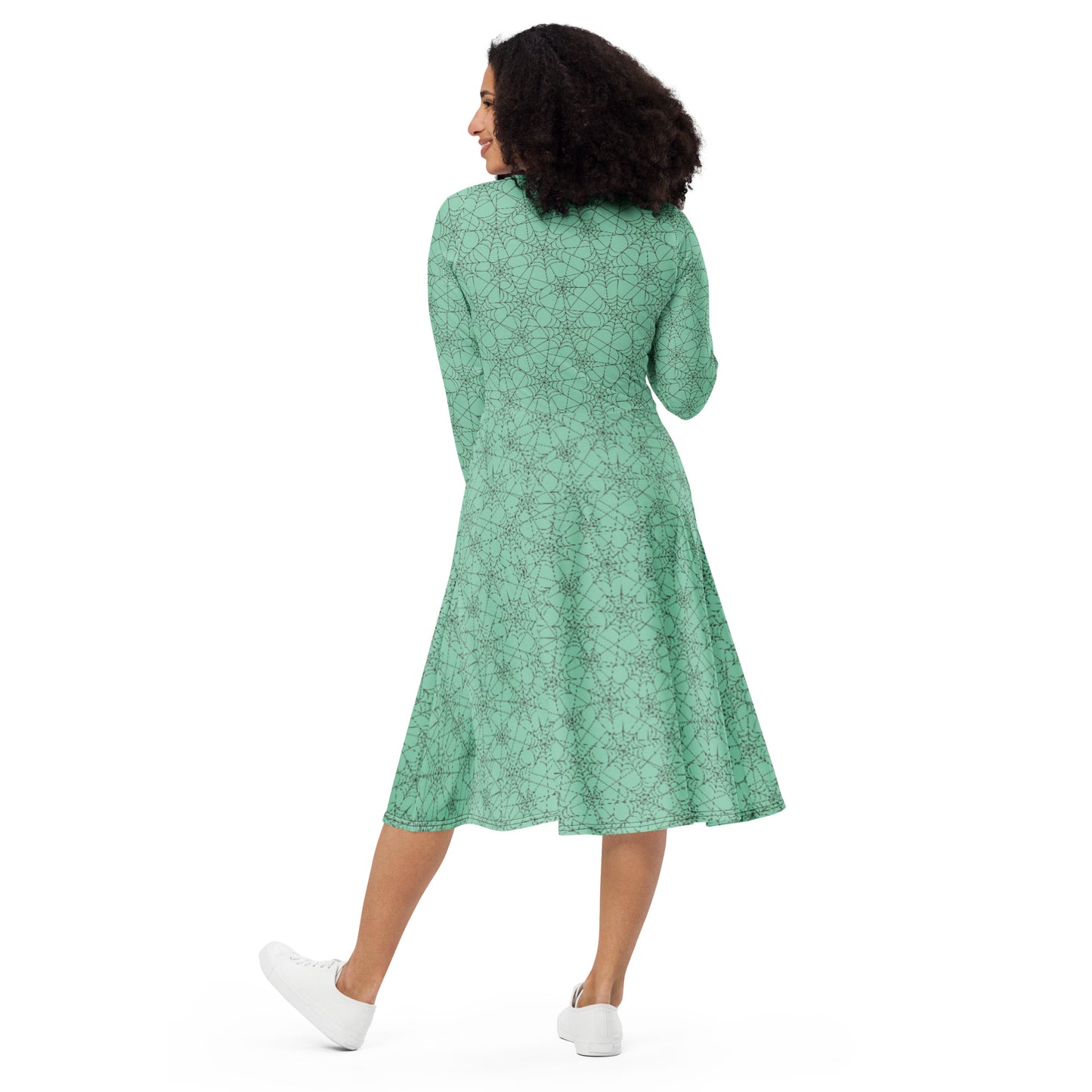 Web Midi Dress