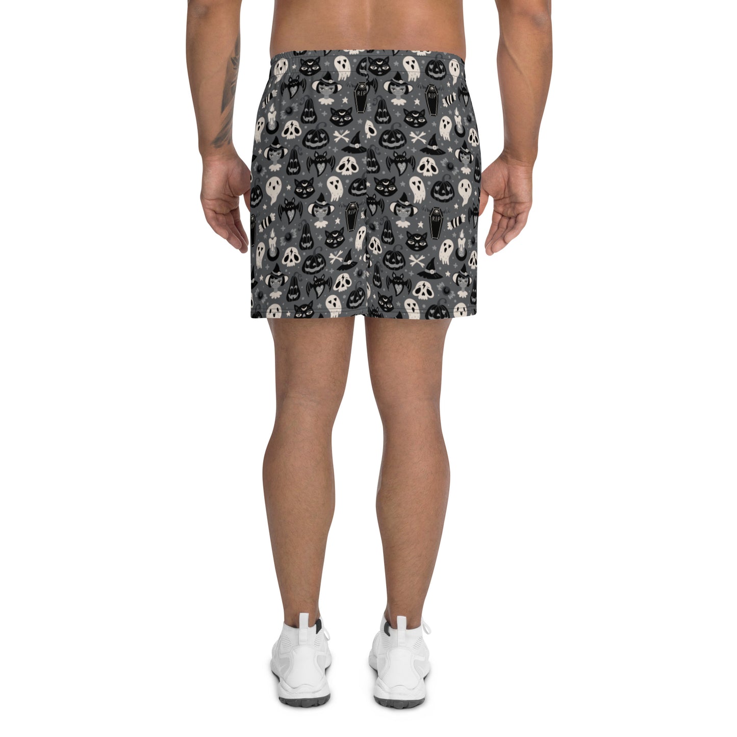 Spooky Cuties Men's Athletic Long Shorts