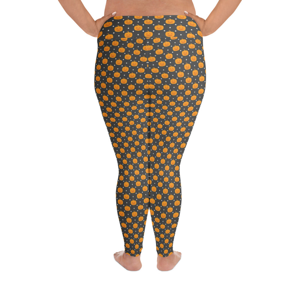 Pumpkin Plus Size Leggings