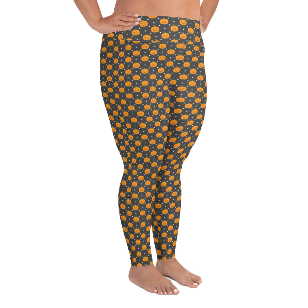 Pumpkin Plus Size Leggings