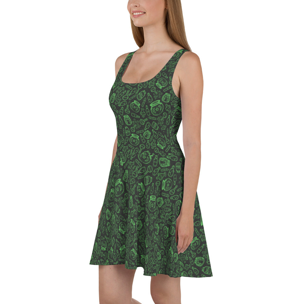 Potions Skater Dress Xs