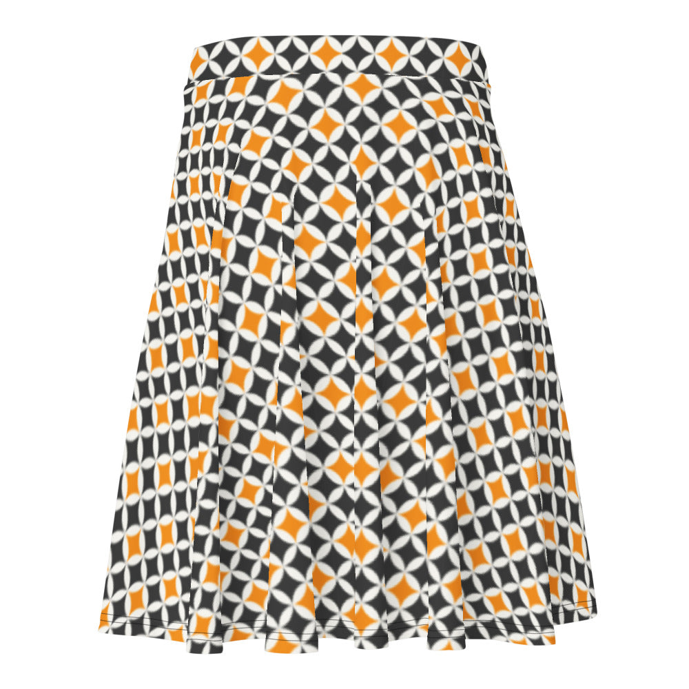 Halloween Stars Skater Skirt