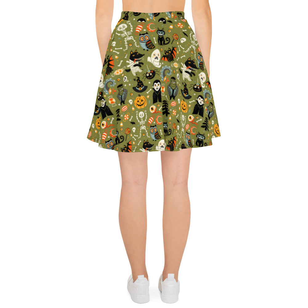 Creepy Crawlies Skater Skirt