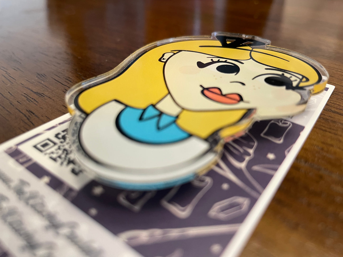 Alice in Wonderland Brooch