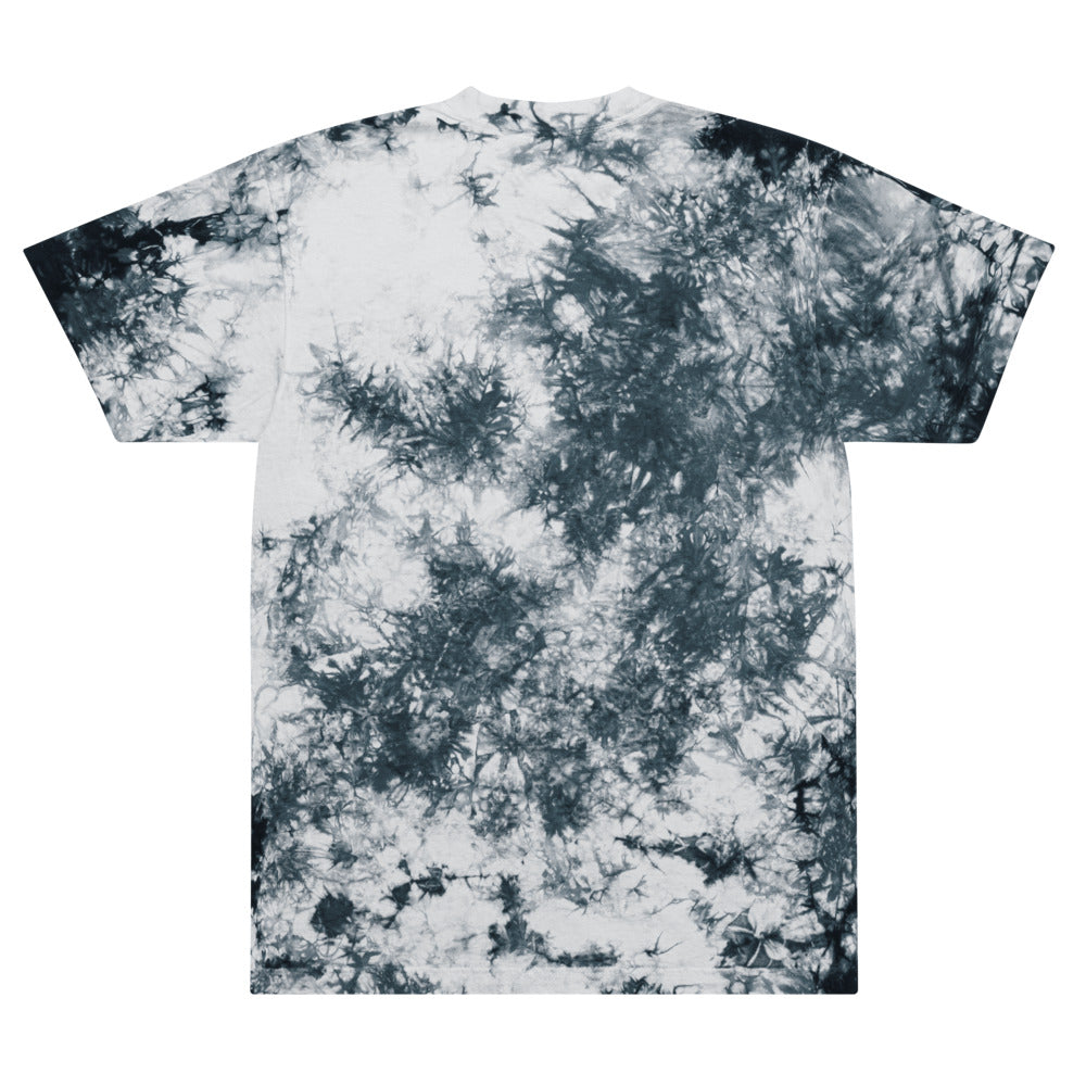Logo Oversized tie-dye t-shirt
