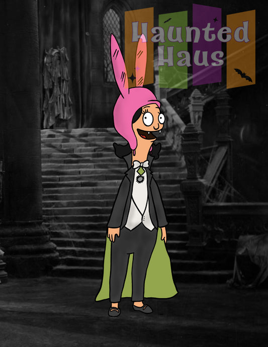 "Dracula Louise" Art Print by Haunted Haus