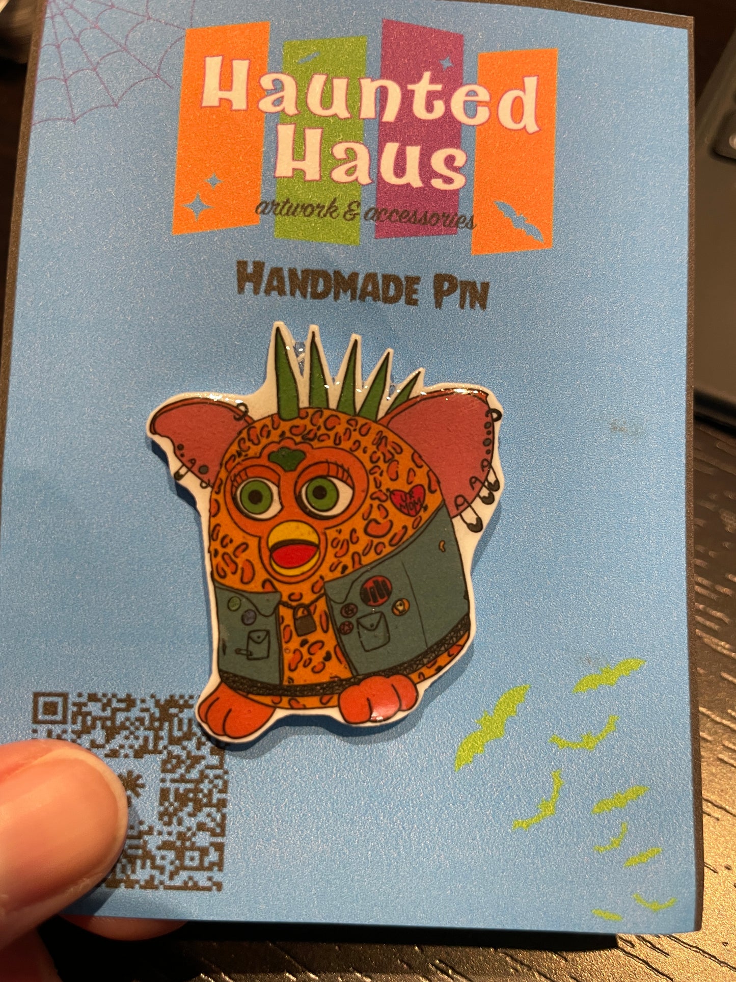 Punk Furby Pin by Haunted Haus