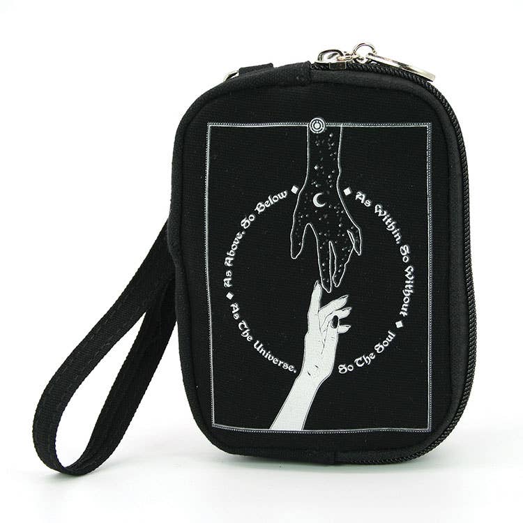 Witches Wristlet Set in Canvas