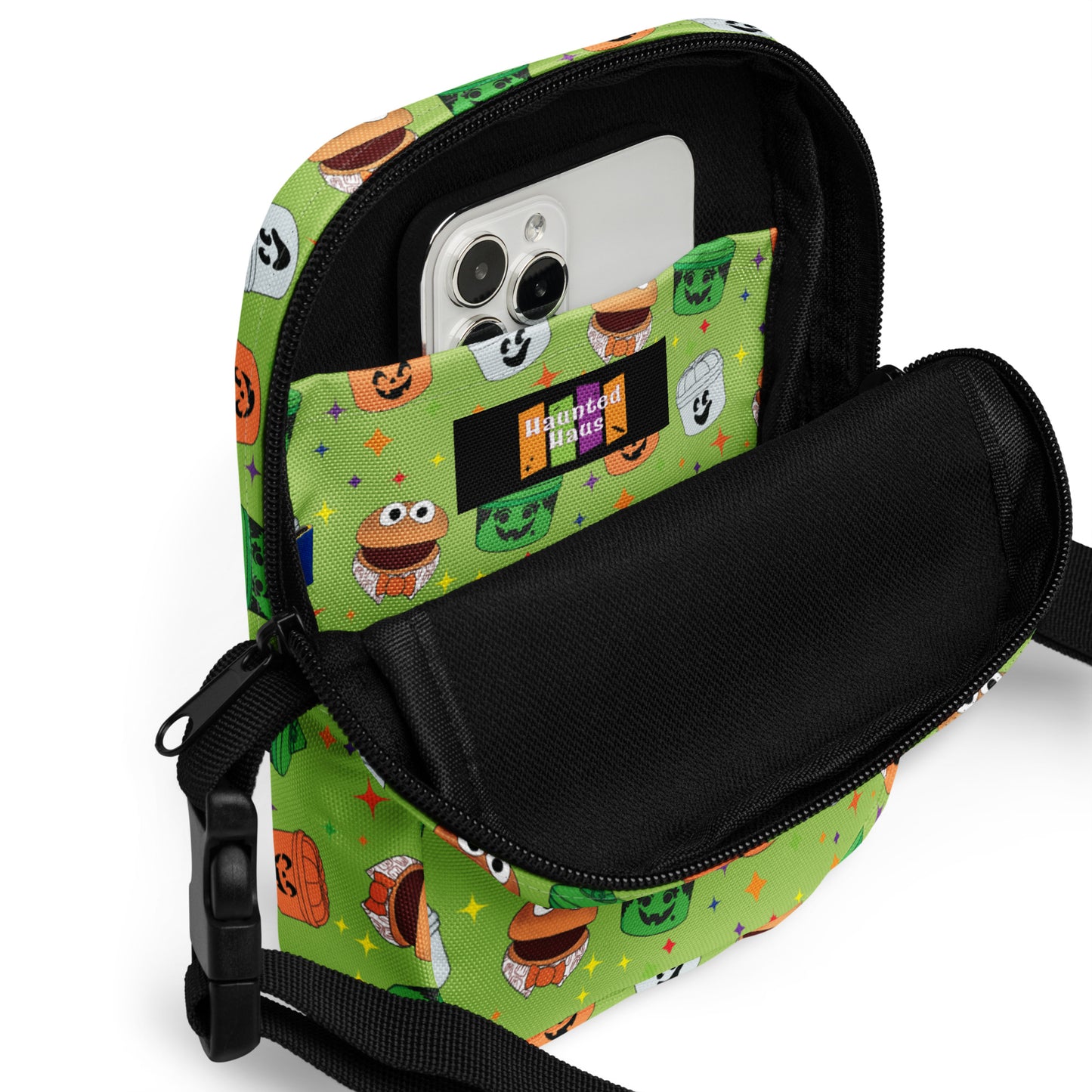 MickeeD's Utility crossbody bag by Haunted Haus Art