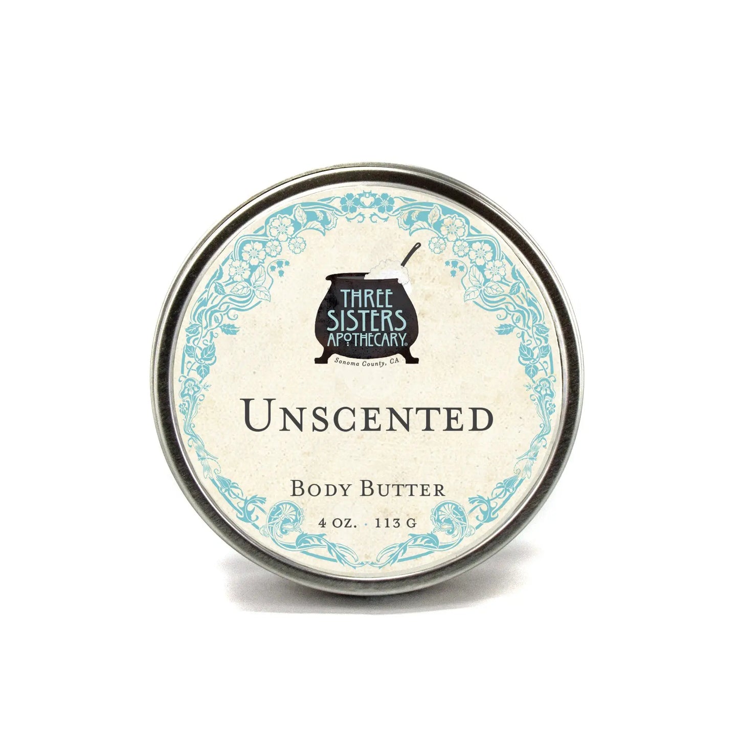 Unscented Body Butter By Three Sisters Apothecary