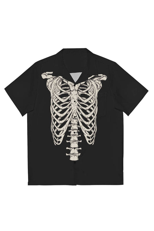 Skelly Button Down Shirt by The Oblong Box Shop