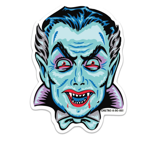 Retro-a-go-go! - Crypt Vampire Vinyl Sticker