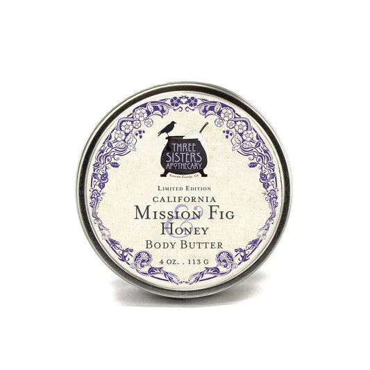 Body Butter California Mission Fig & Honey by Three Sisters Apothecary