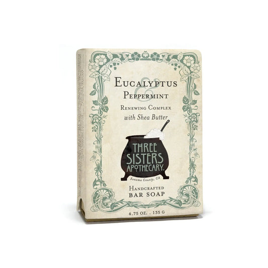 Eucalyptus & Mint Bar Soap by Three Sisters Apothecary