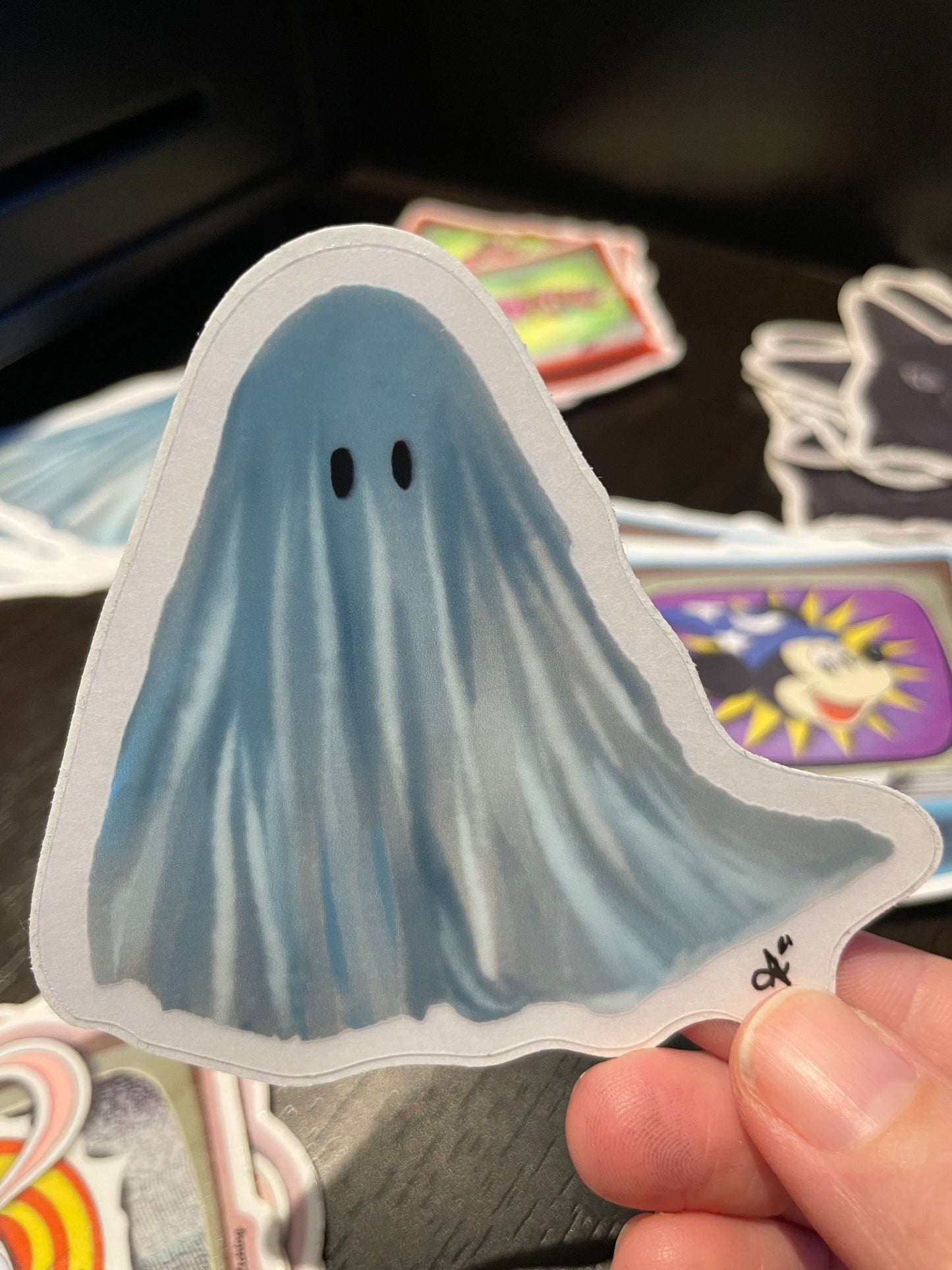 Little Ghost Sticker by Ghost Etching