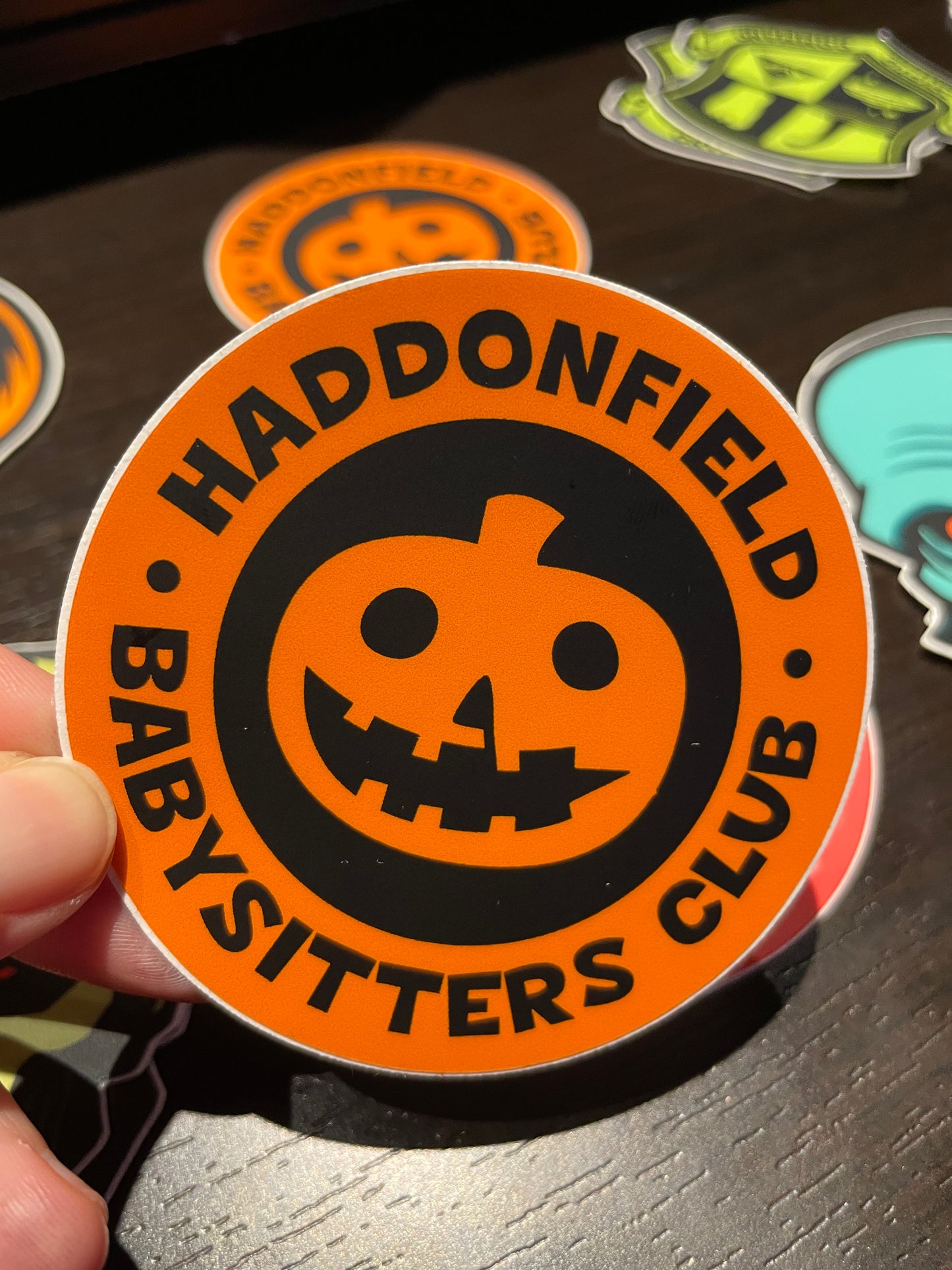 Haddonfield Babysitters Club Sticker by Monsterologist