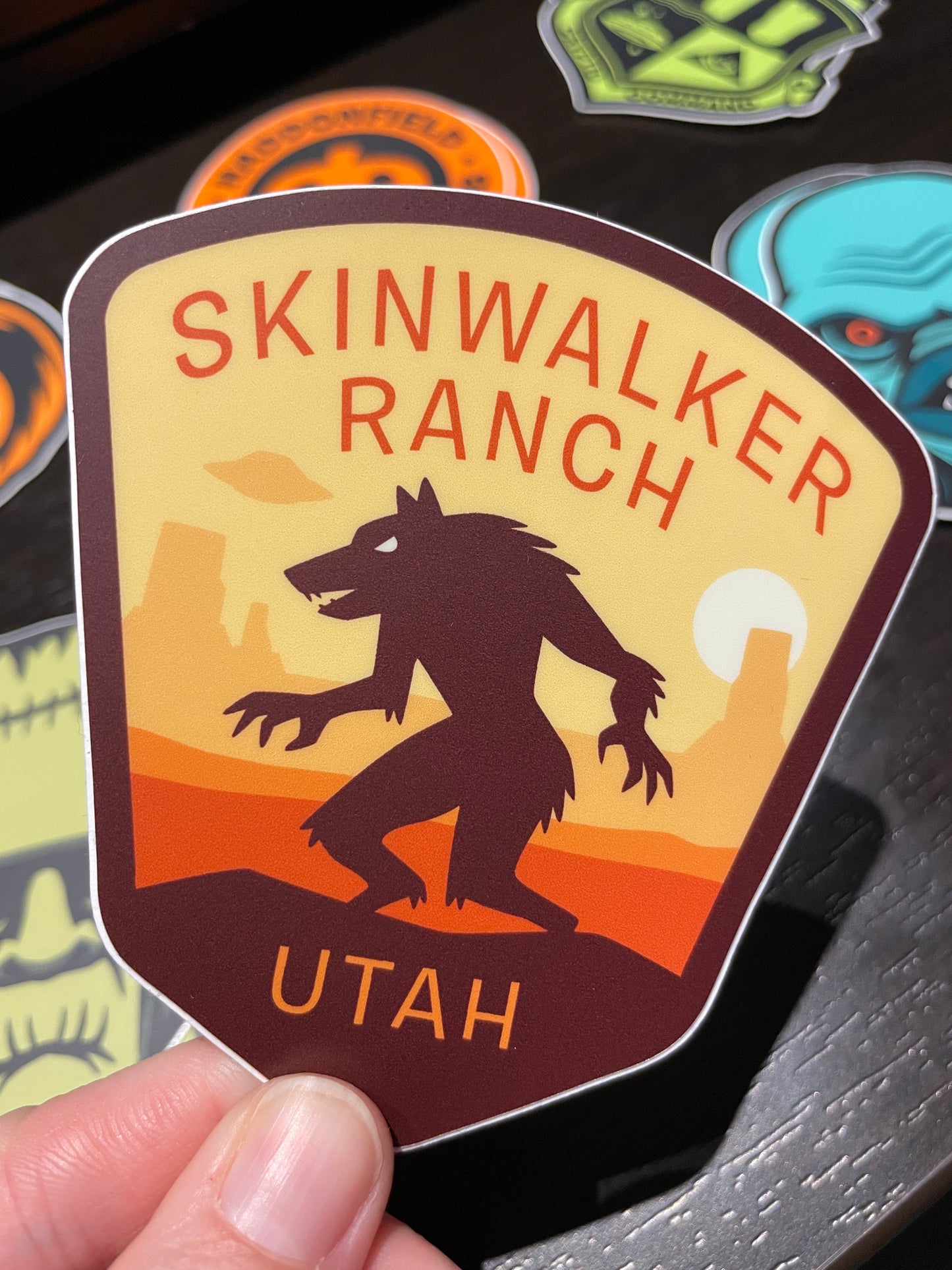 Skinwalker Ranch Sticker by Monsterologist