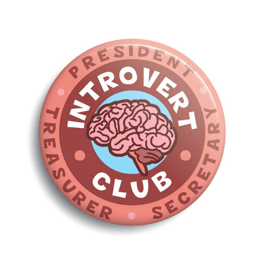 Introvert Club button