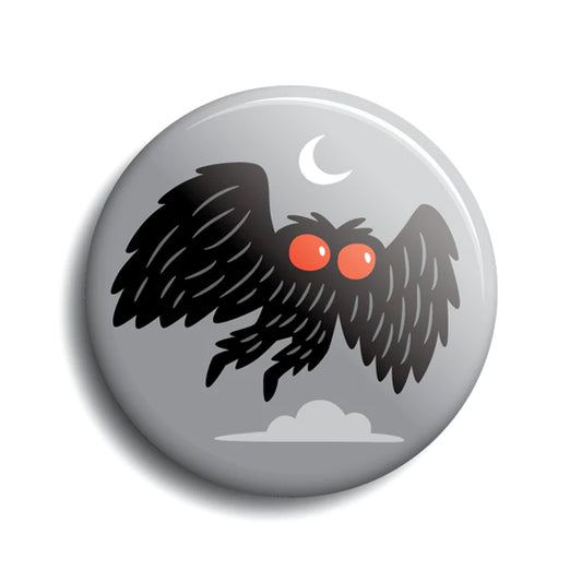 Mothman Moon button