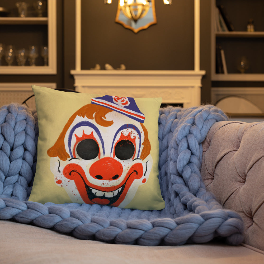 Clown Mask Basic Pillow