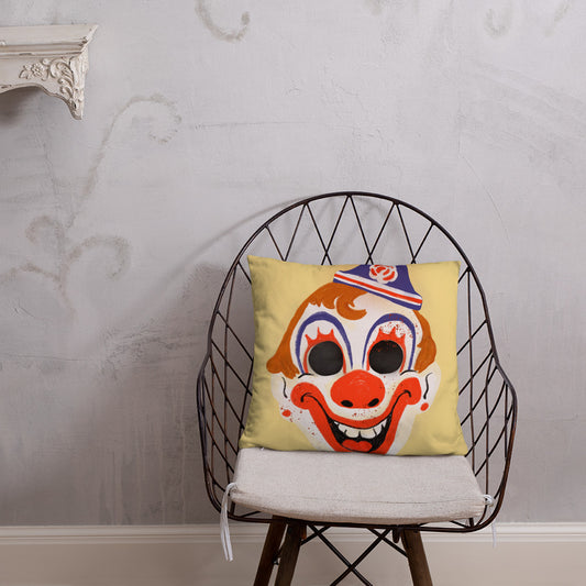 Clown Mask Basic Pillow