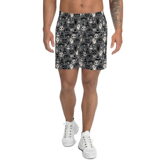 Spooky Cuties Men's Athletic Long Shorts