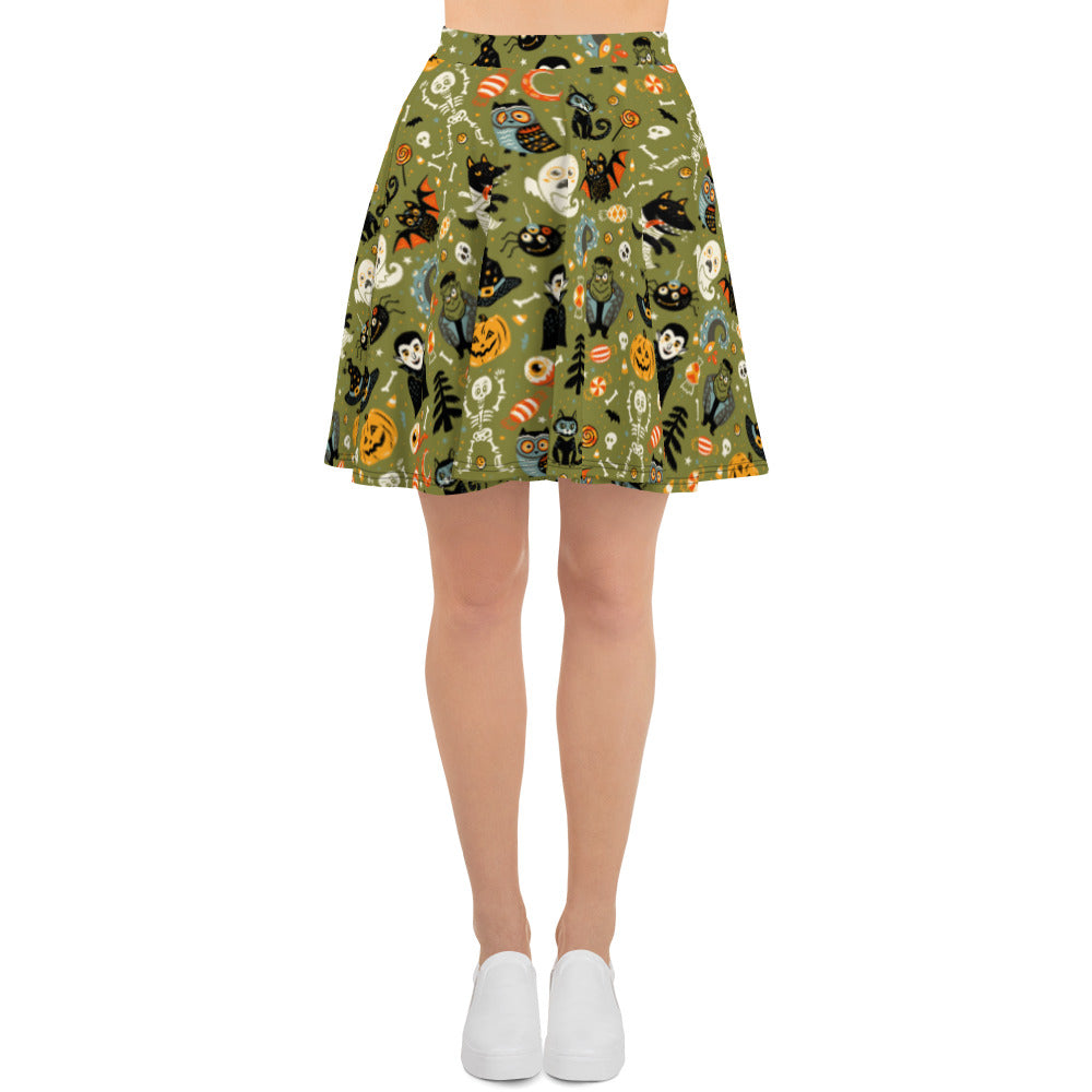 Creepy Crawlies Skater Skirt