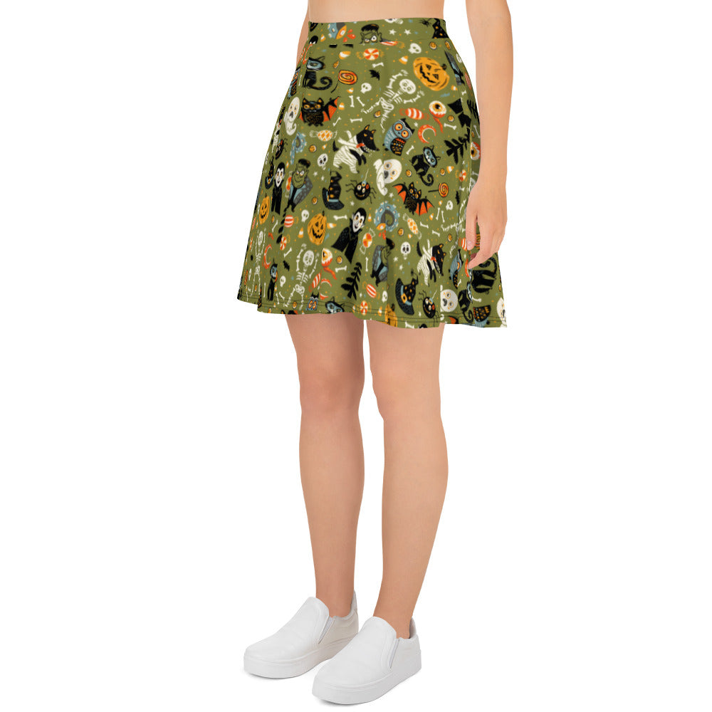 Creepy Crawlies Skater Skirt