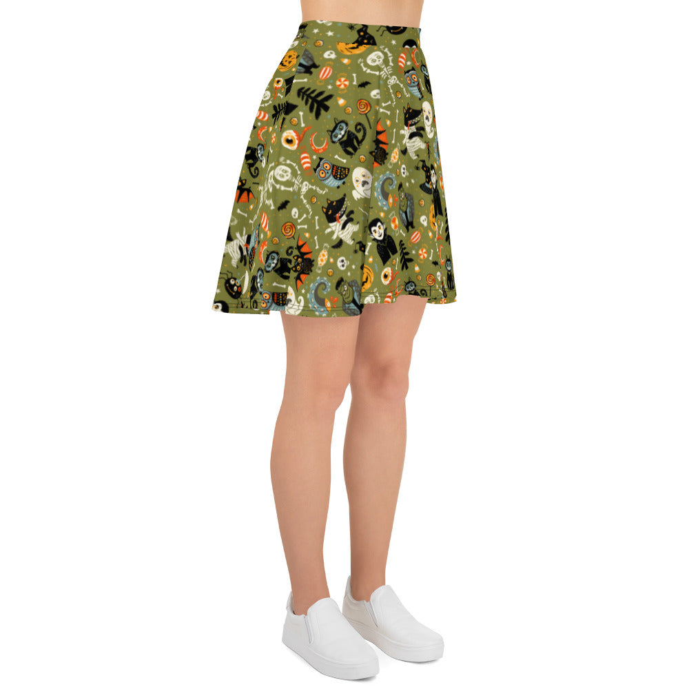 Creepy Crawlies Skater Skirt