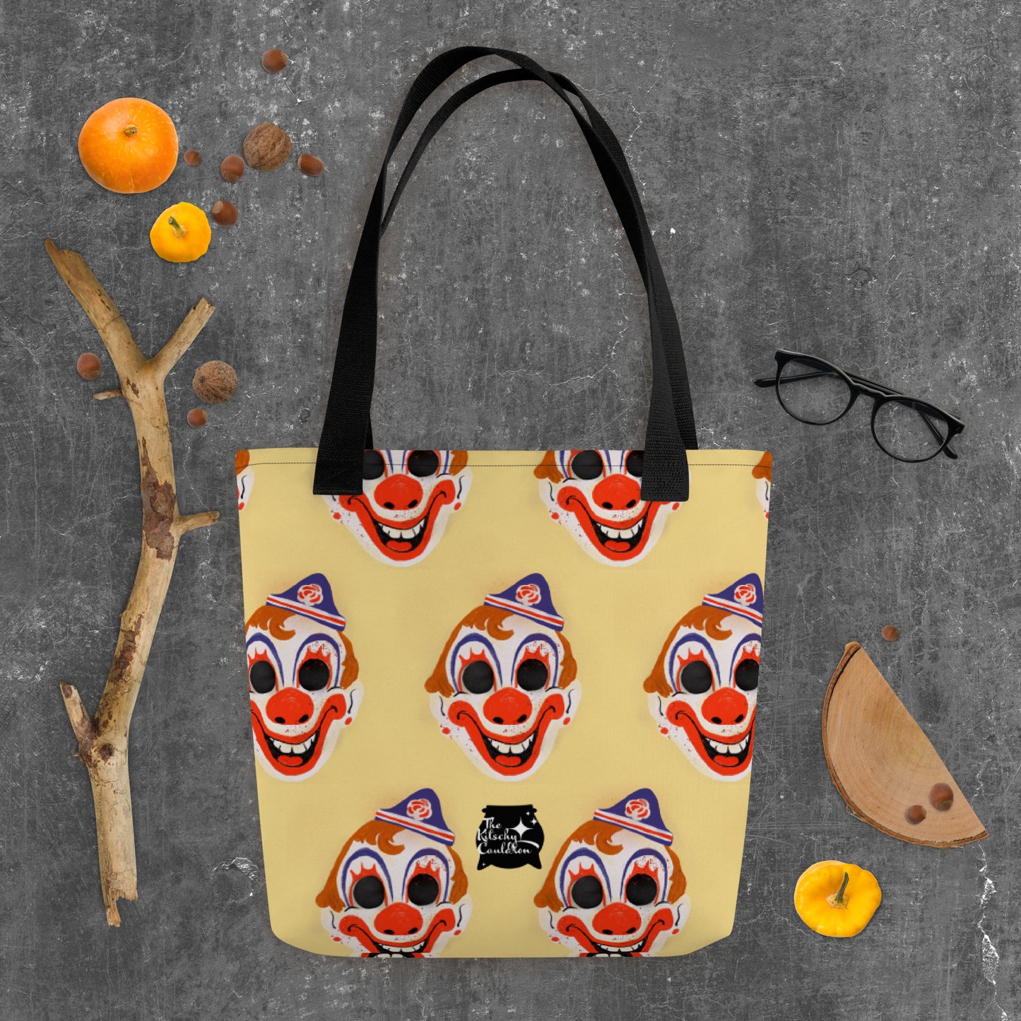 Clown Mask Tote bag