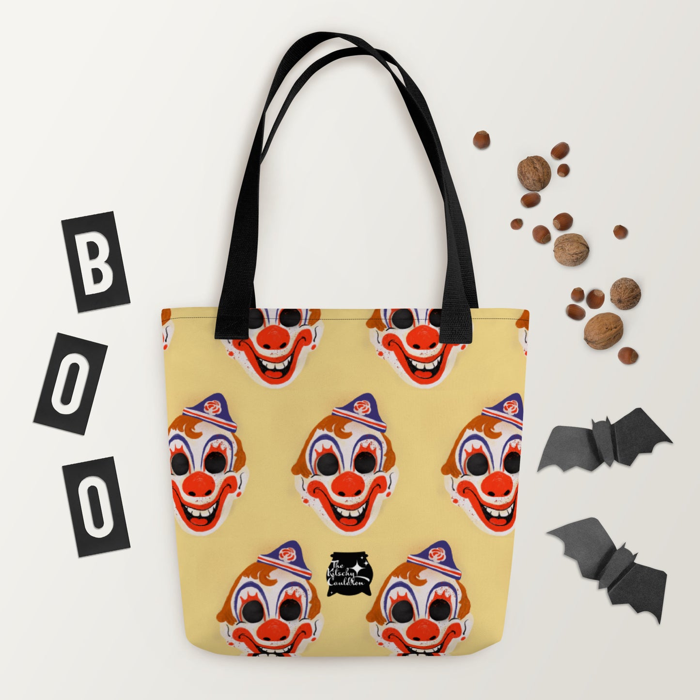 Clown Mask Tote bag