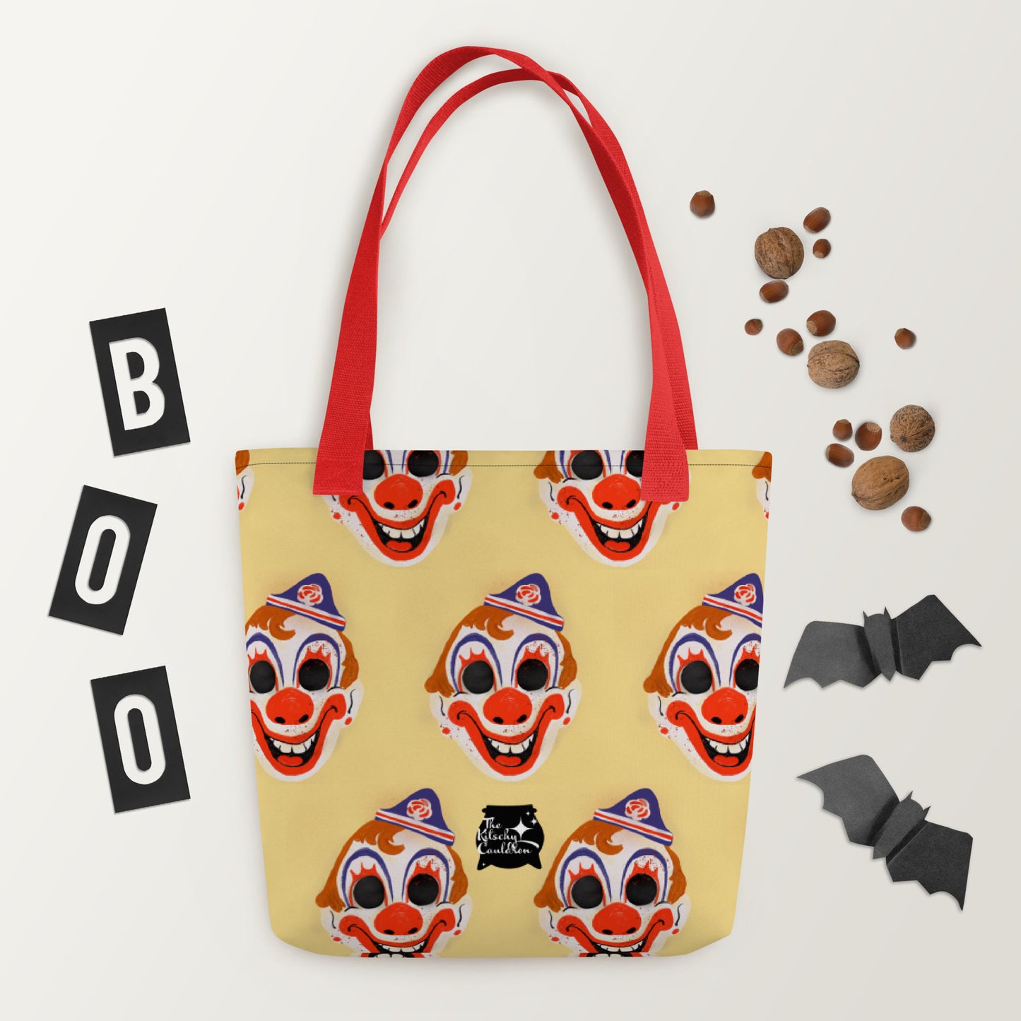 Clown Mask Tote bag