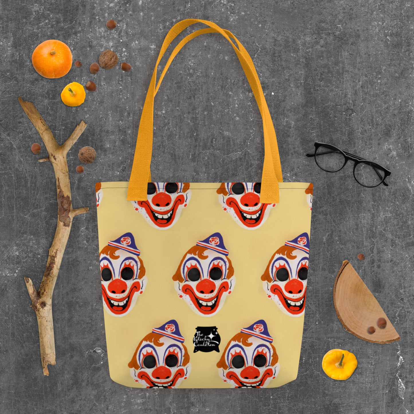 Clown Mask Tote bag