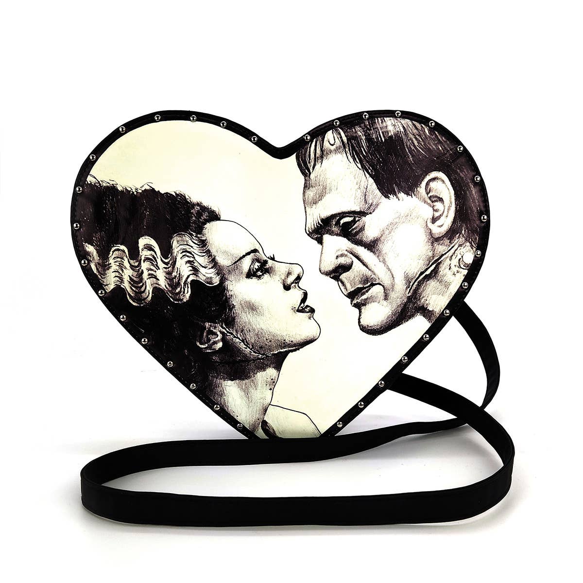 Glow in the Dark Heart Shape Frank w/ Bride Backpack