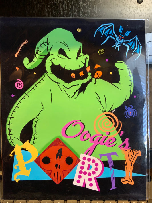 “Oogie’s Party” Art Print by Ghost Etching