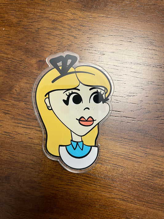 Alice in Wonderland Brooch