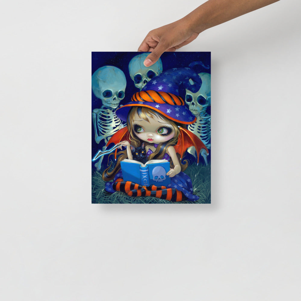 "Skeleton Magic" by Strangeling Poster